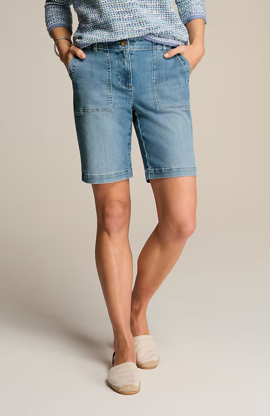 36712-Denim-Patch-Pocket-Shorts-1.jpg Denim Patch-Pocket Shorts