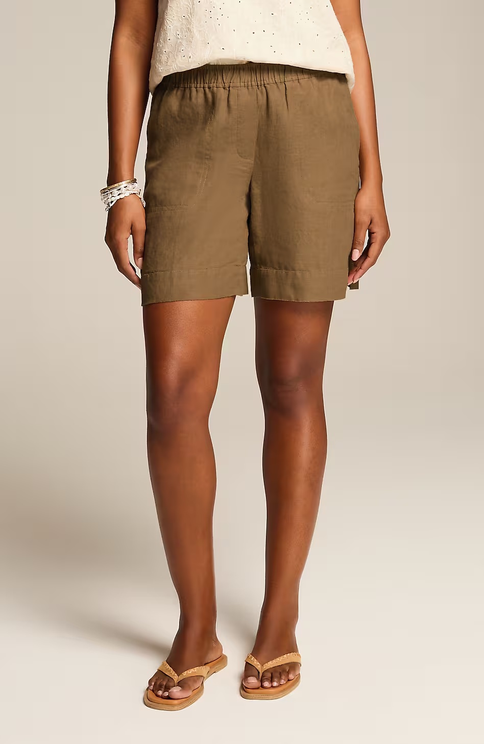 36849-Linen-Pull-On-Shorts-5.jpg Linen Pull-On Shorts