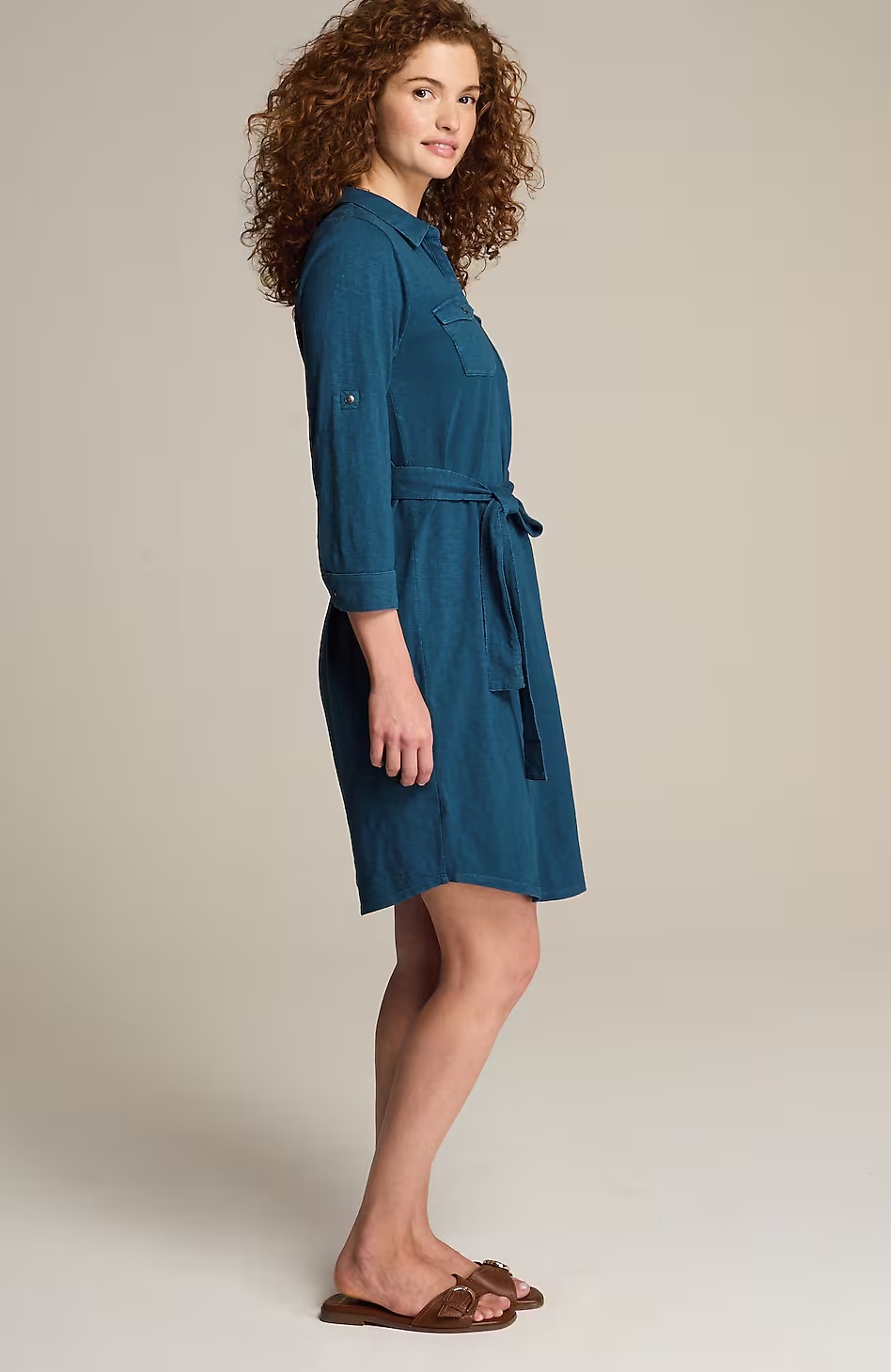 37360-Garment-Dyed-Split-Neck-Shirtdress-12.jpg Garment-Dyed Split-Neck Shirtdress
