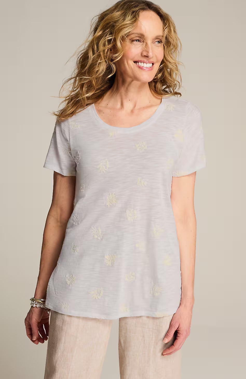 37873-Floral-Embroidered-Tee-6.jpg Floral Embroidered Tee