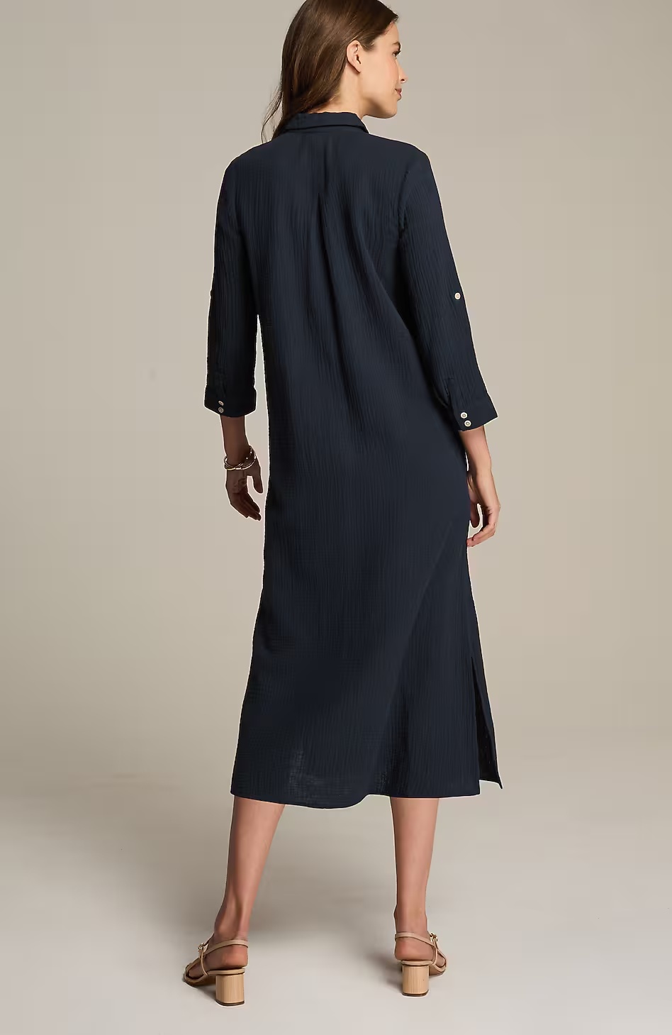 38625-Cotton-Gauze-Midi-Shirtdress-16.jpg Cotton-Gauze Midi Shirtdress