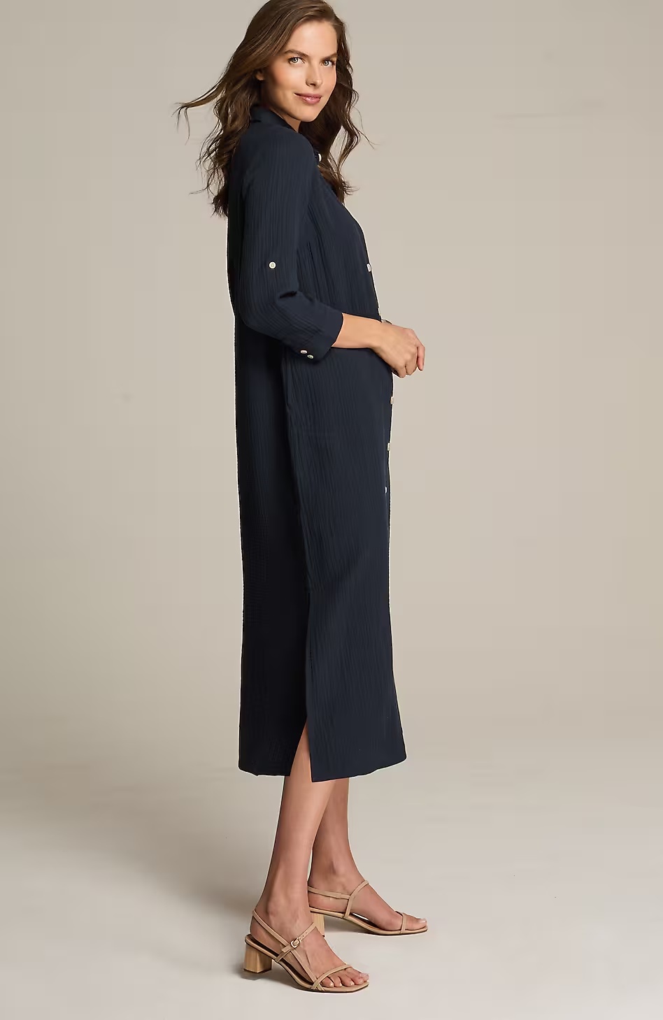 38625-Cotton-Gauze-Midi-Shirtdress-19.jpg Cotton-Gauze Midi Shirtdress