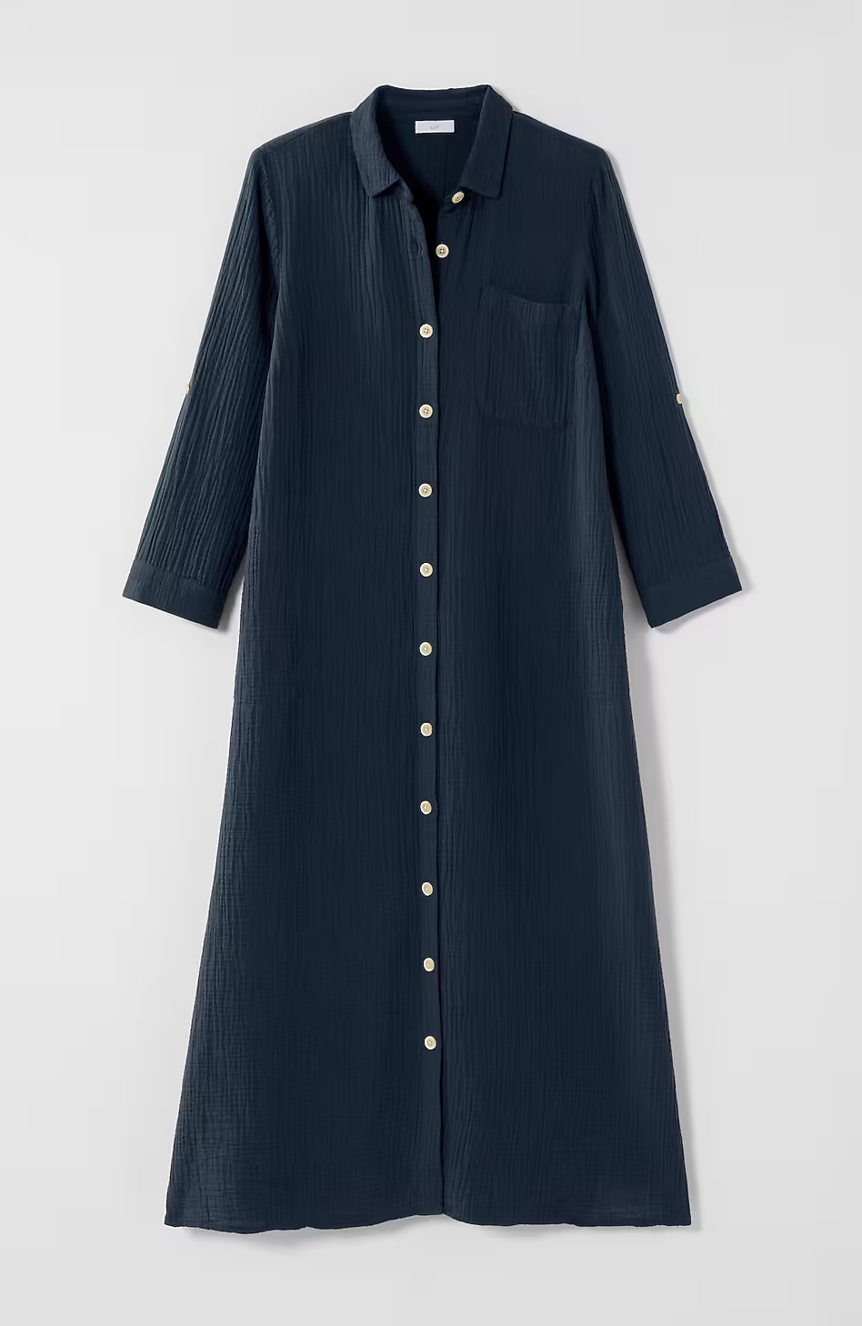 38625-Cotton-Gauze-Midi-Shirtdress-23.jpg Cotton-Gauze Midi Shirtdress