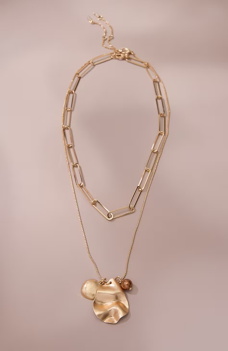 Short Layered Necklace