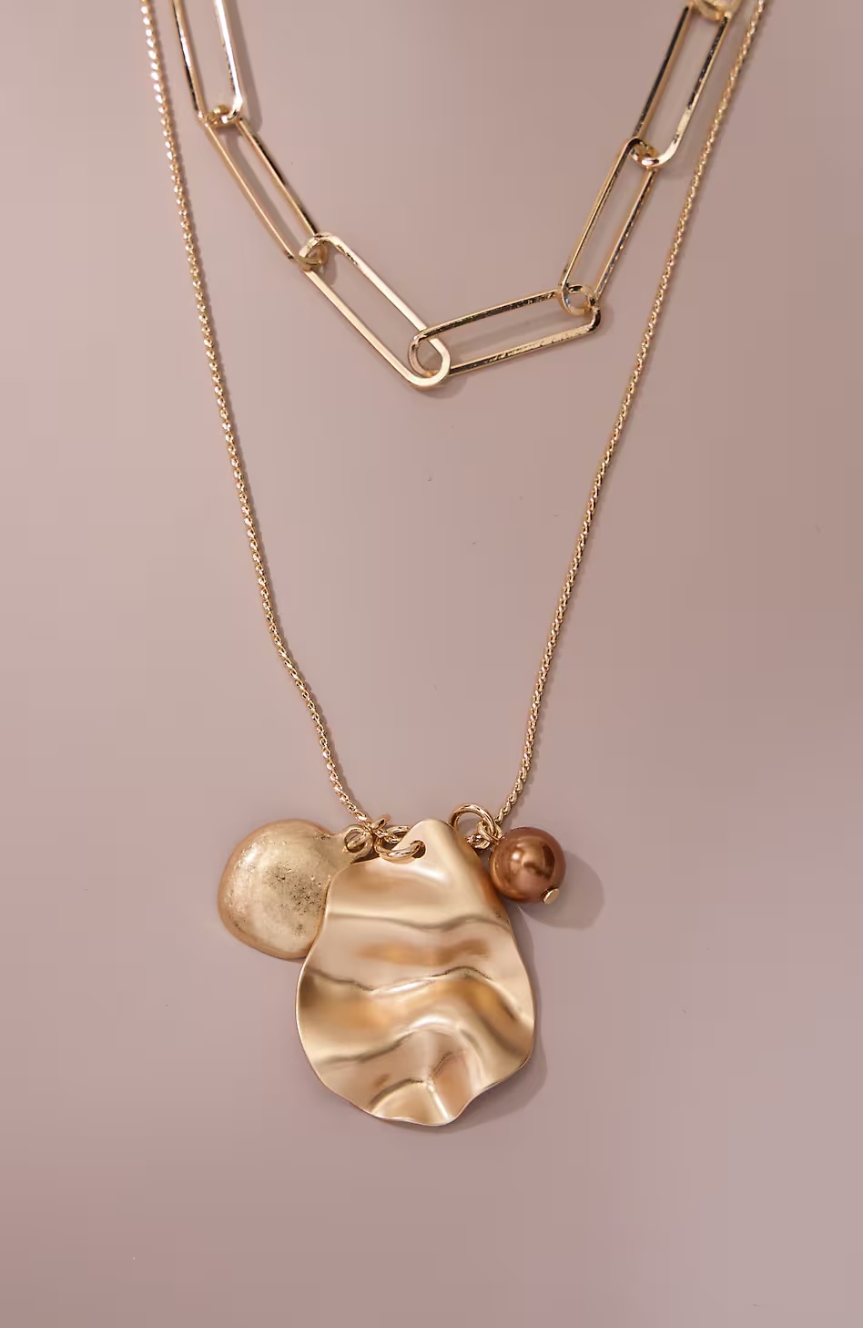 Short Layered Necklace