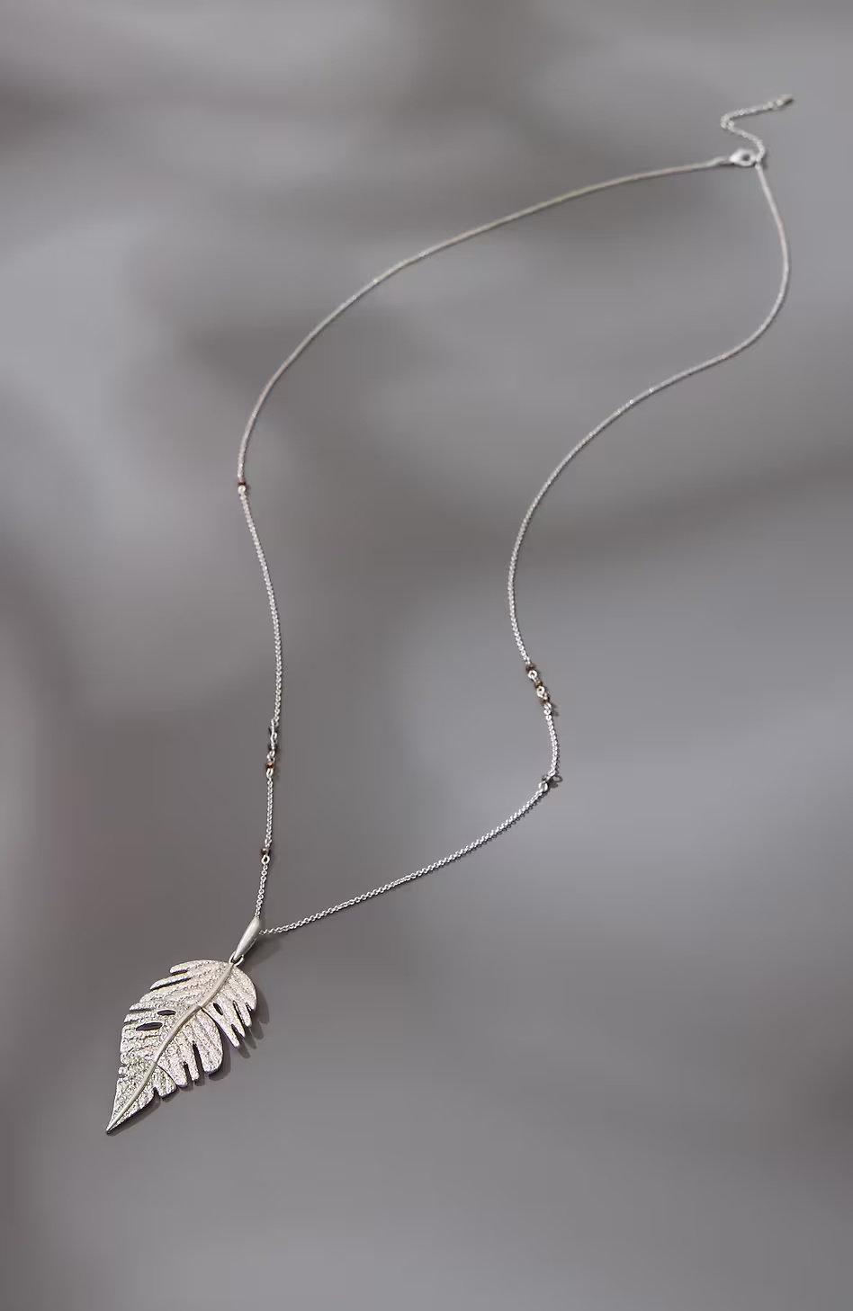 Fall Foliage Pendant Necklace