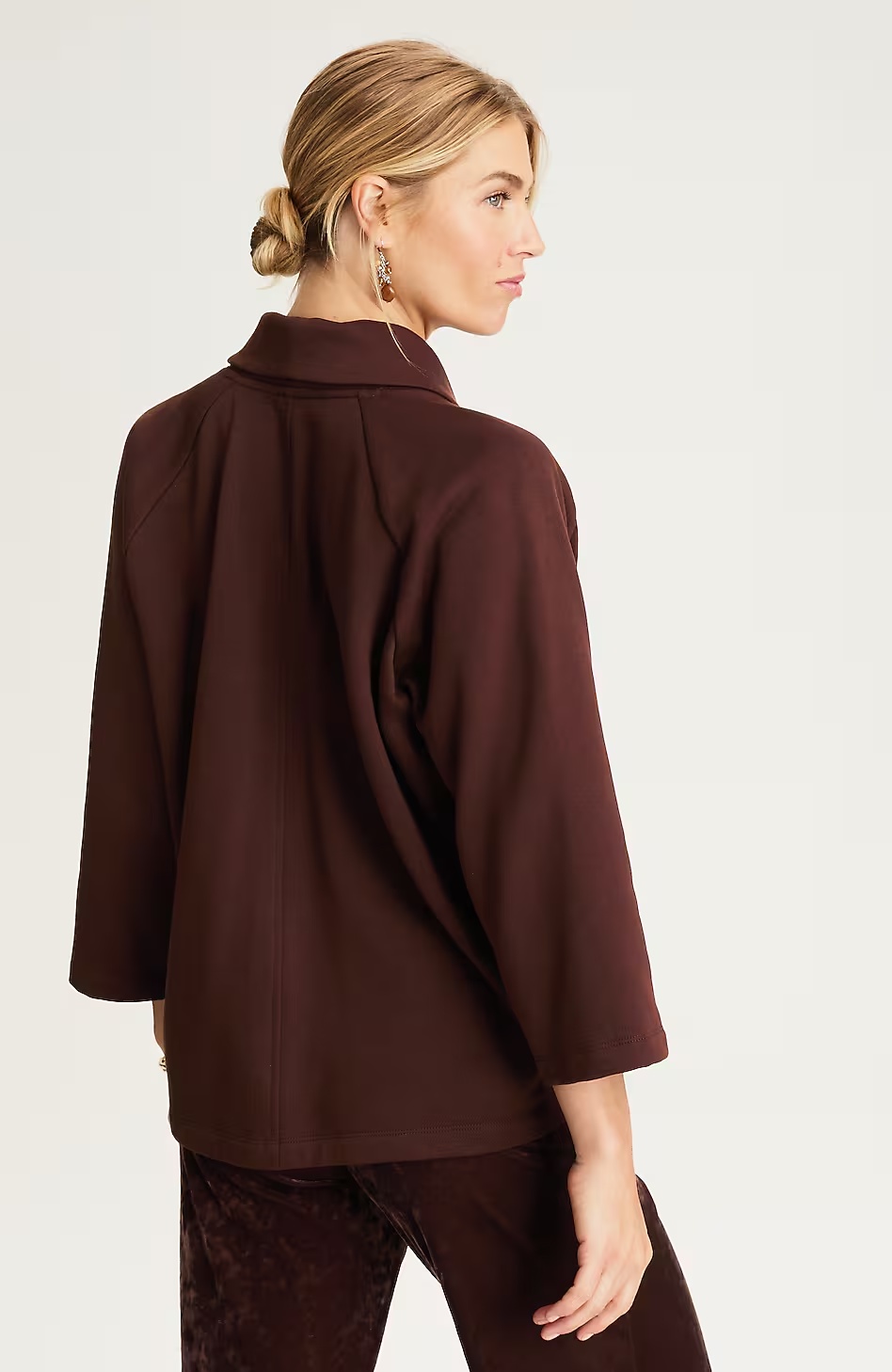 4148-Pure-Jill-Shawl-Collar-Top-3.jpg Pure Jill Shawl-Collar Top