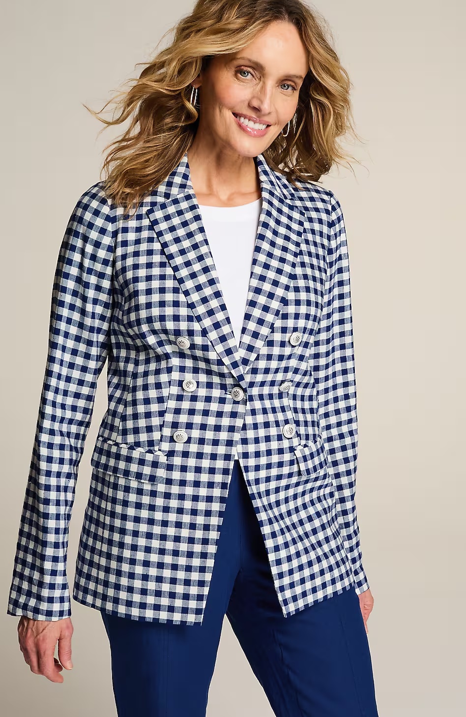 45421-Linen-Stretch-Double-Breasted-Blazer-7.jpg Linen-Stretch Double-Breasted Blazer