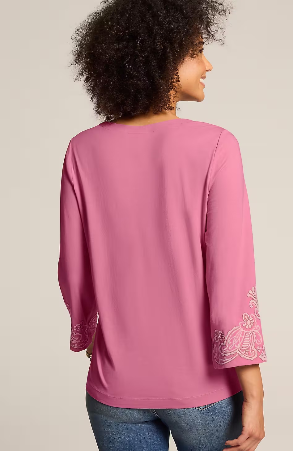45660-Embroidered-V-Neck-Top-2.jpg Embroidered V-Neck Top