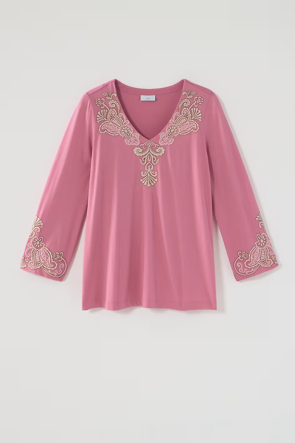 45660-Embroidered-V-Neck-Top-4.jpg Embroidered V-Neck Top