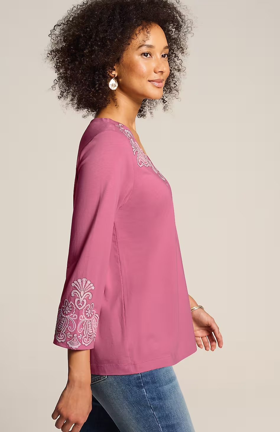 45660-Embroidered-V-Neck-Top-6.jpg Embroidered V-Neck Top