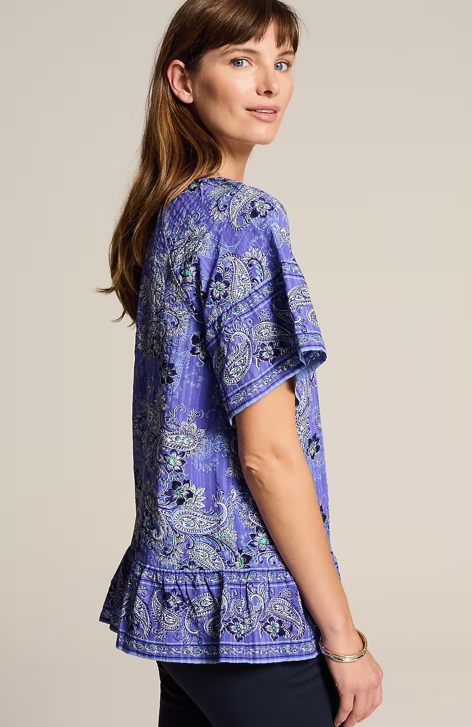 46370-Printed-Split-Neck-Top-5.jpg Printed Split-Neck Top