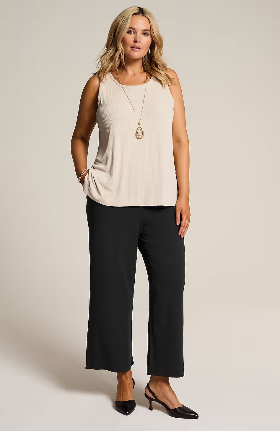 Wearever Wide-Leg Knit Crops
