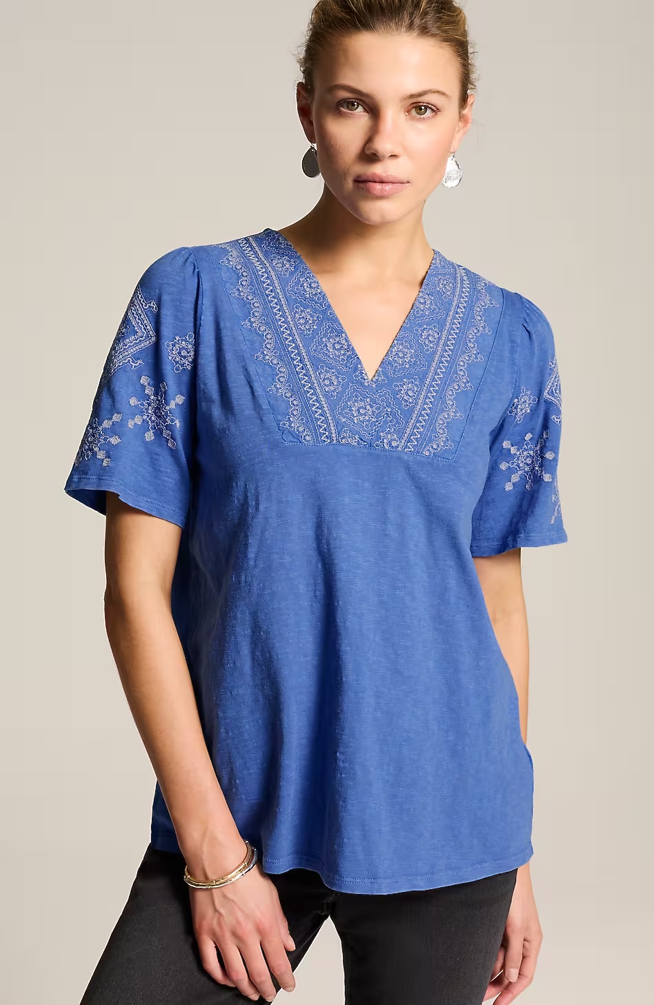 48509-Pure-Jill-Embroidered-Garment-Dyed-Top-6.jpg Pure Jill Embroidered Garment-Dyed Top