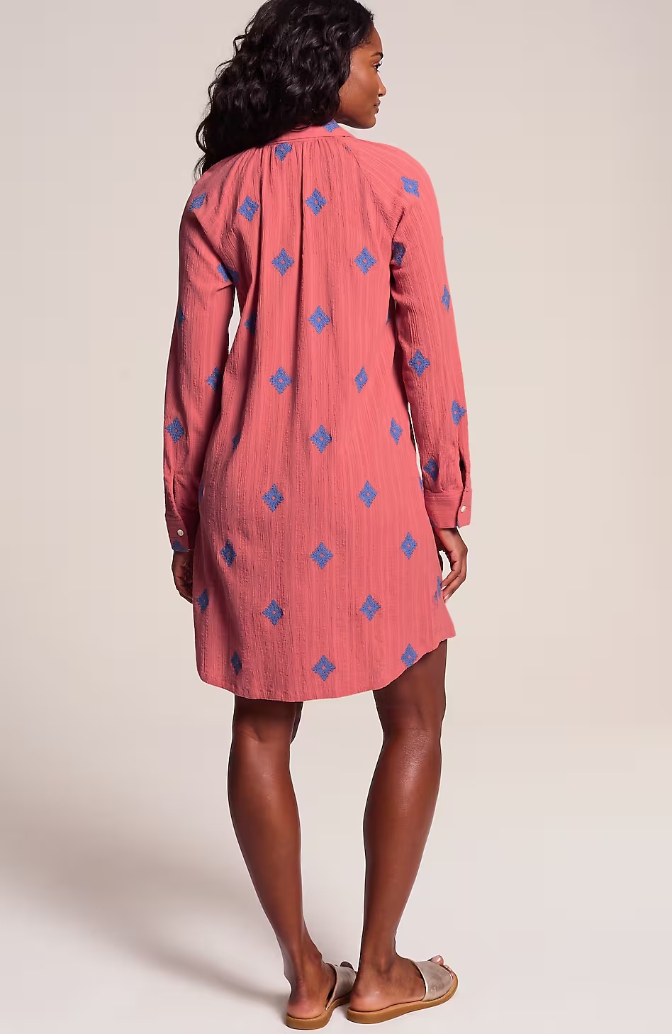 48862-Pure-Jill-Embroidered-Shirtdress-2.jpg Pure Jill Embroidered Shirtdress
