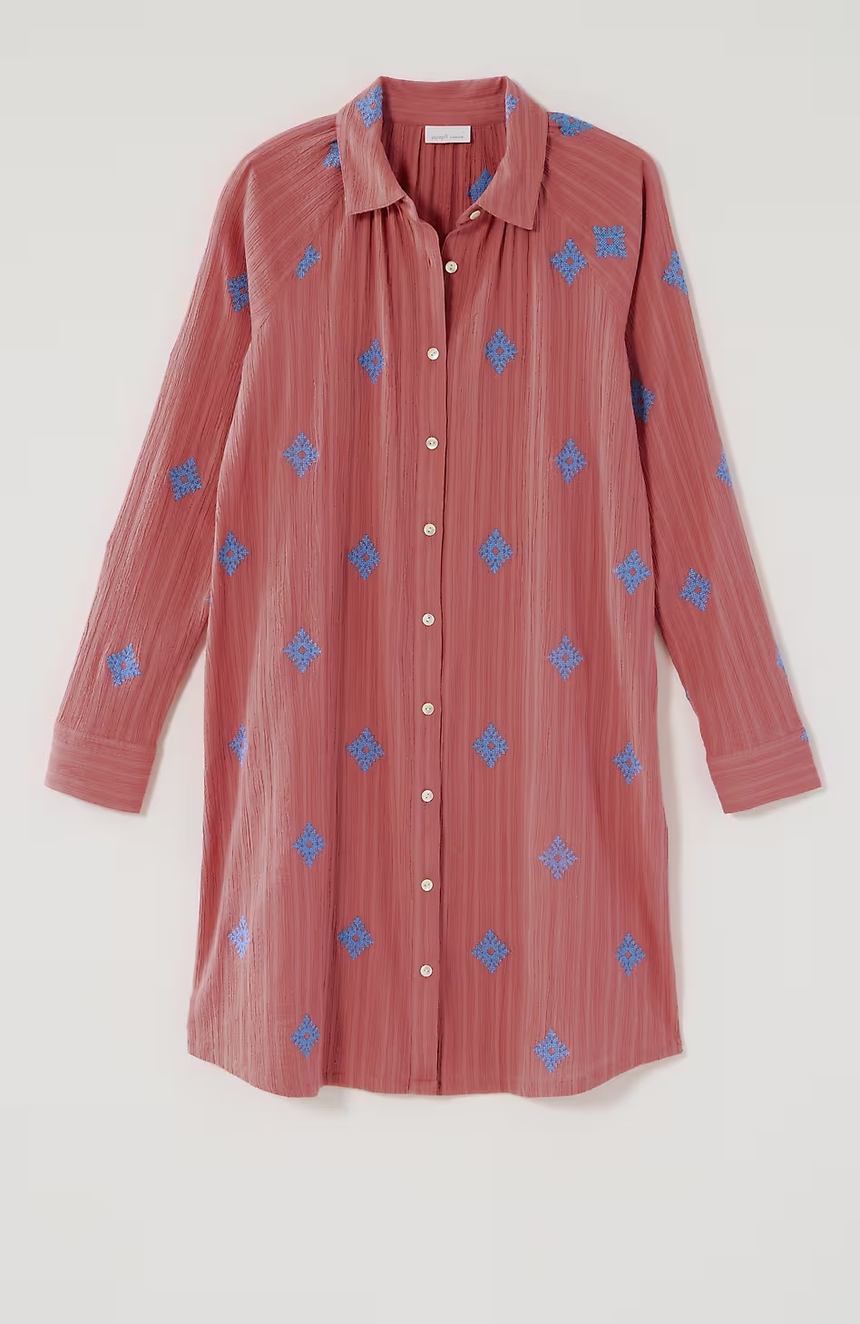 48862-Pure-Jill-Embroidered-Shirtdress-4.jpg Pure Jill Embroidered Shirtdress