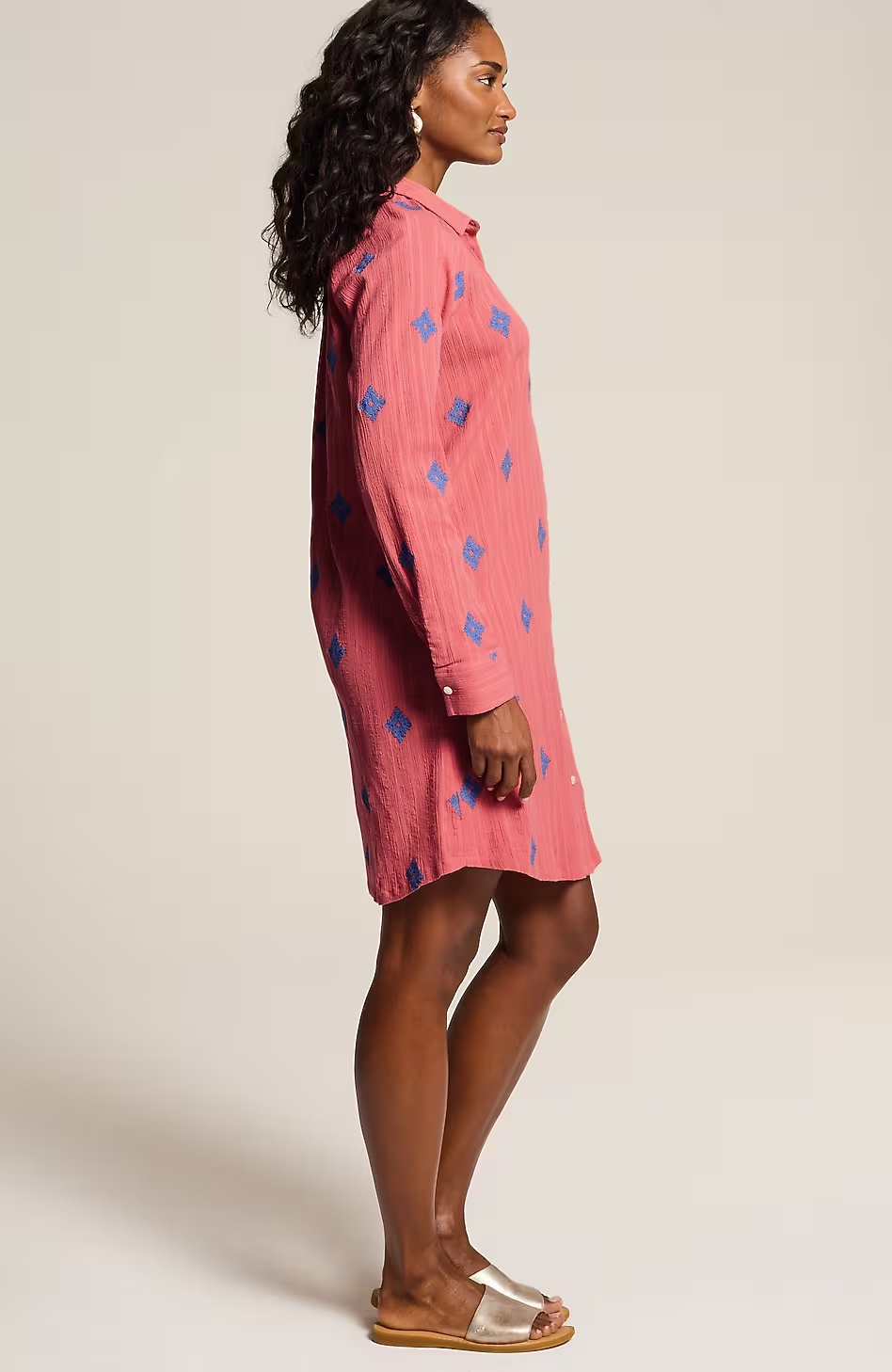 48862-Pure-Jill-Embroidered-Shirtdress-5.jpg Pure Jill Embroidered Shirtdress