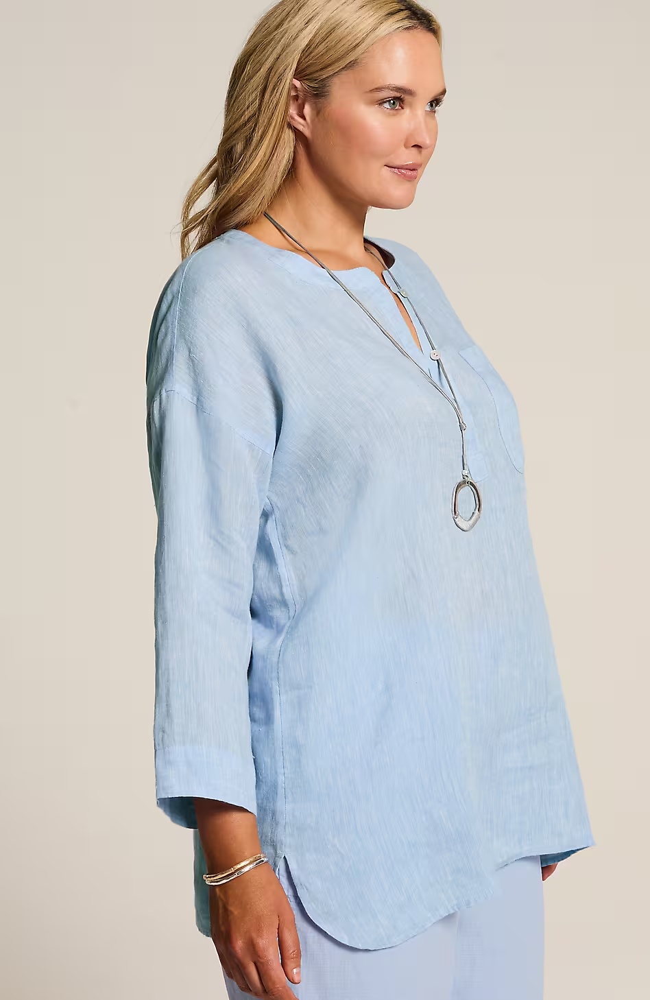 49059-Pure-Jill-Linen-One-Pocket-Tunic-4.jpg Pure Jill Linen One-Pocket Tunic