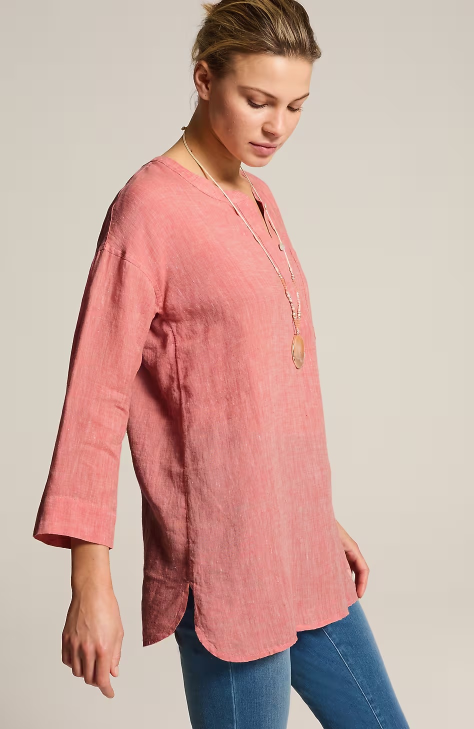 49059-Pure-Jill-Linen-One-Pocket-Tunic-8.jpg Pure Jill Linen One-Pocket Tunic