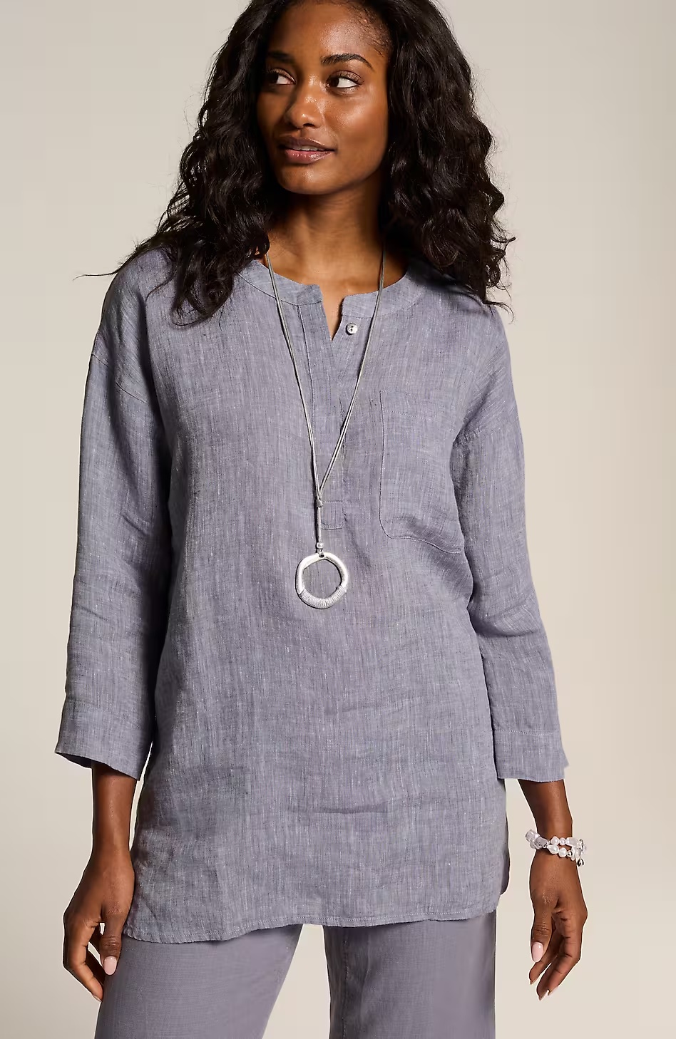 49059-Pure-Jill-Linen-One-Pocket-Tunic-9.jpg Pure Jill Linen One-Pocket Tunic