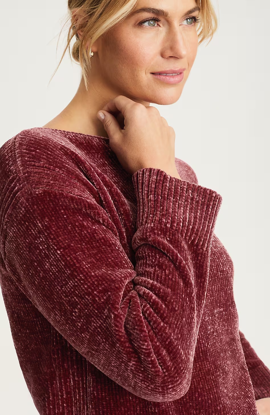 5104-Pure-Jill-Luxe-Chenille-Pullover-Sweater-4.jpg Pure Jill Luxe-Chenille Pullover Sweater