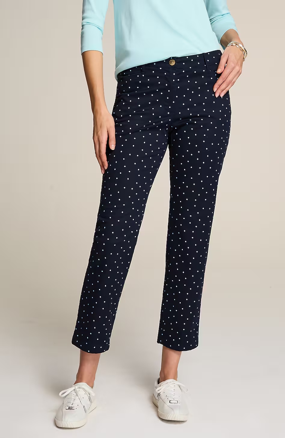 Chino Straight-Leg Pants