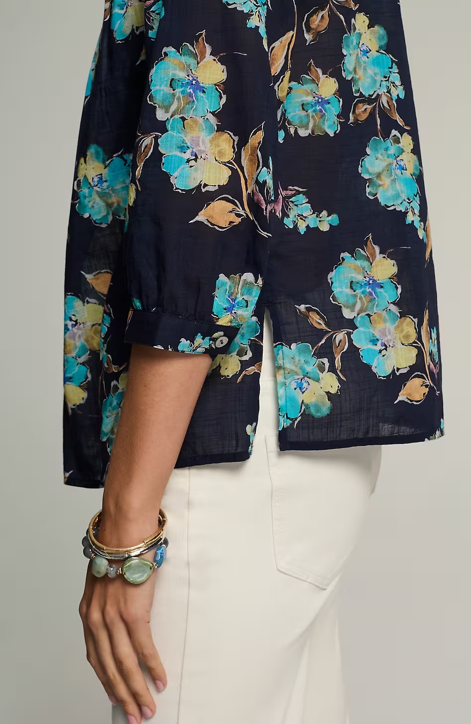 51814-Printed-Cotton-Pintucked-Top-4.jpg Printed Cotton Pintucked Top