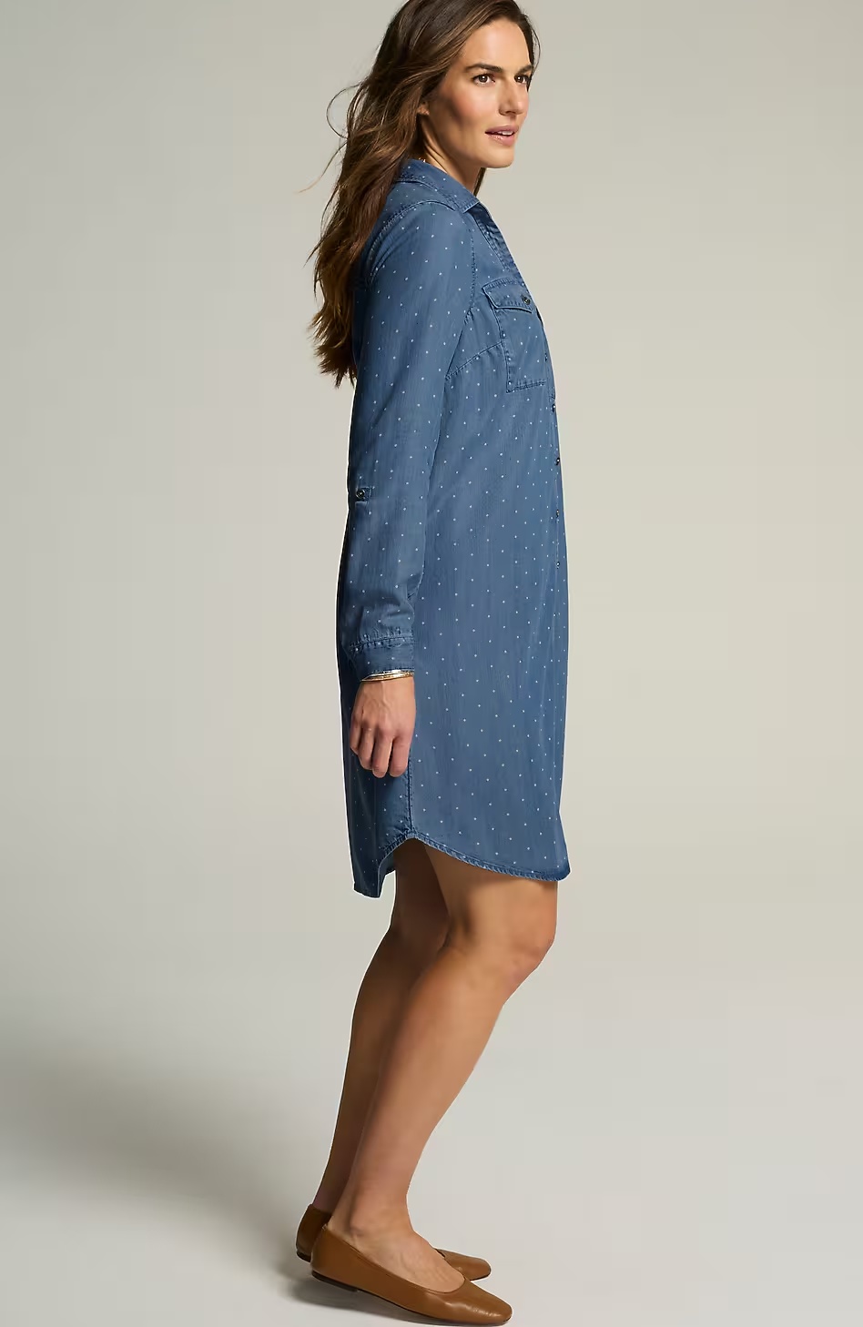 52012-Indigo-Polka-Dot-Shirtdress-6.jpg Indigo Polka-Dot Shirtdress