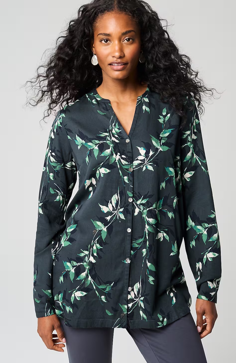 53051-Pure-Jill-Printed-A-Line-Top-10.jpg Pure Jill Printed A-Line Top