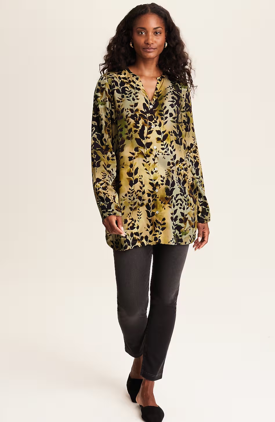 53051-Pure-Jill-Printed-A-Line-Top-2.jpg Pure Jill Printed A-Line Top