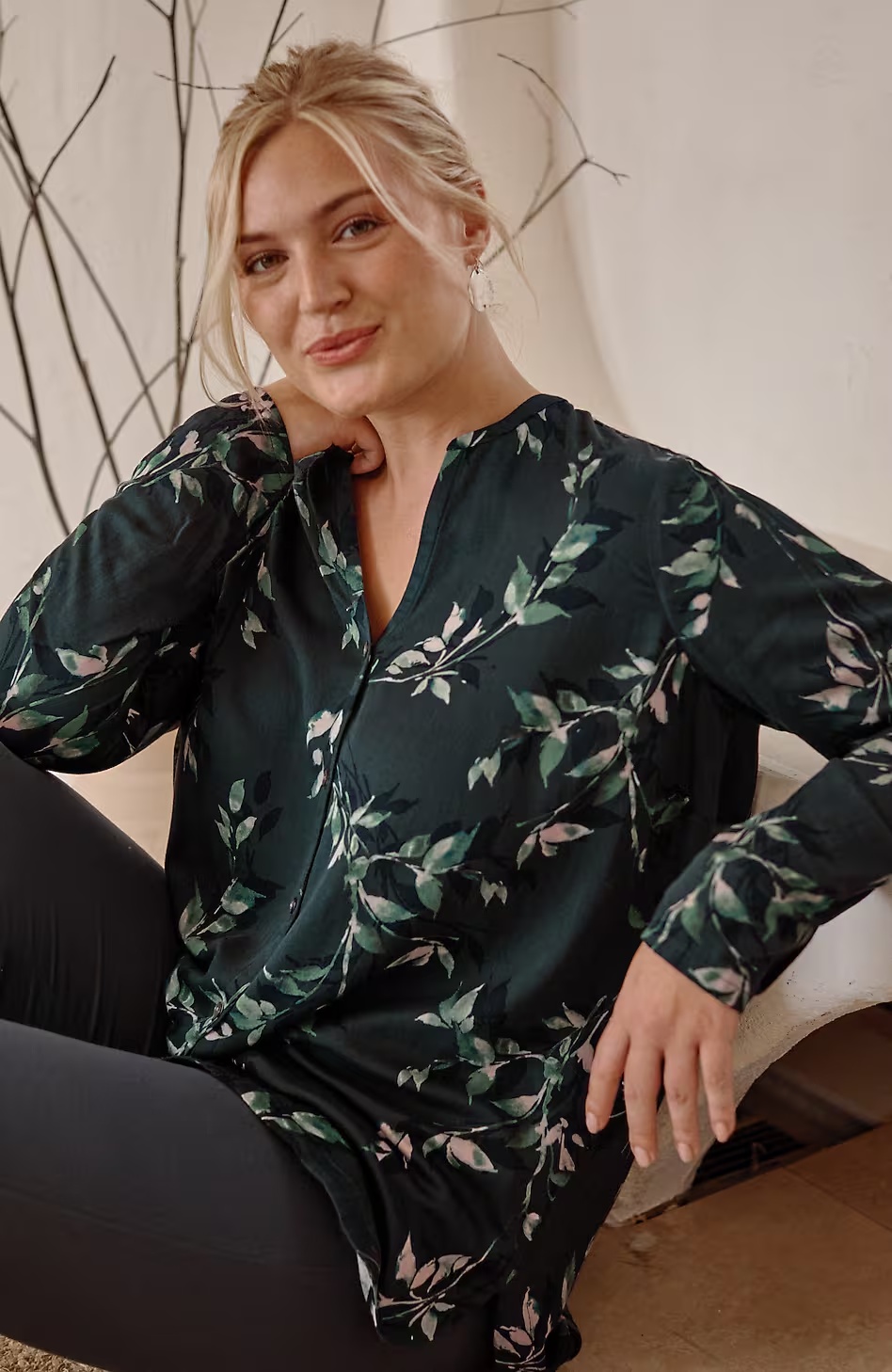 53051-Pure-Jill-Printed-A-Line-Top-6.jpg Pure Jill Printed A-Line Top