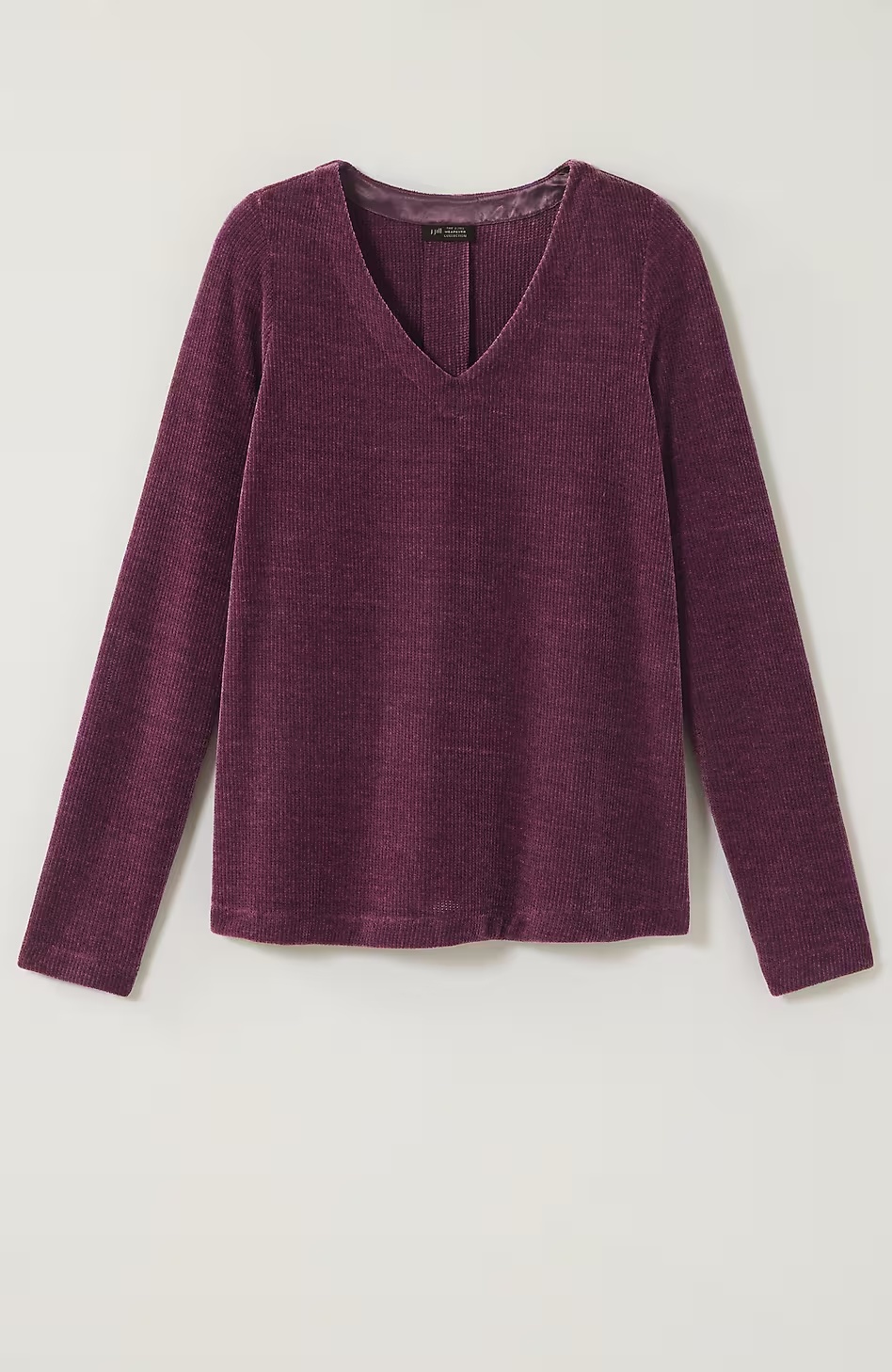 5329-Wearever-Chenille-V-Neck-Top-15.jpg Wearever Chenille V-Neck Top