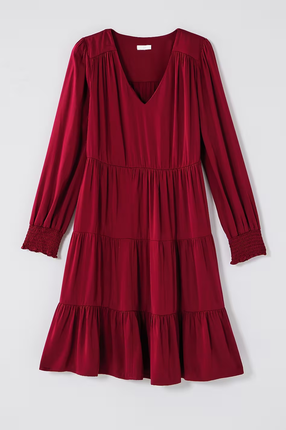 54004-Tiered-Smocked-Sleeve-Dress-4.jpg Tiered Smocked-Sleeve Dress