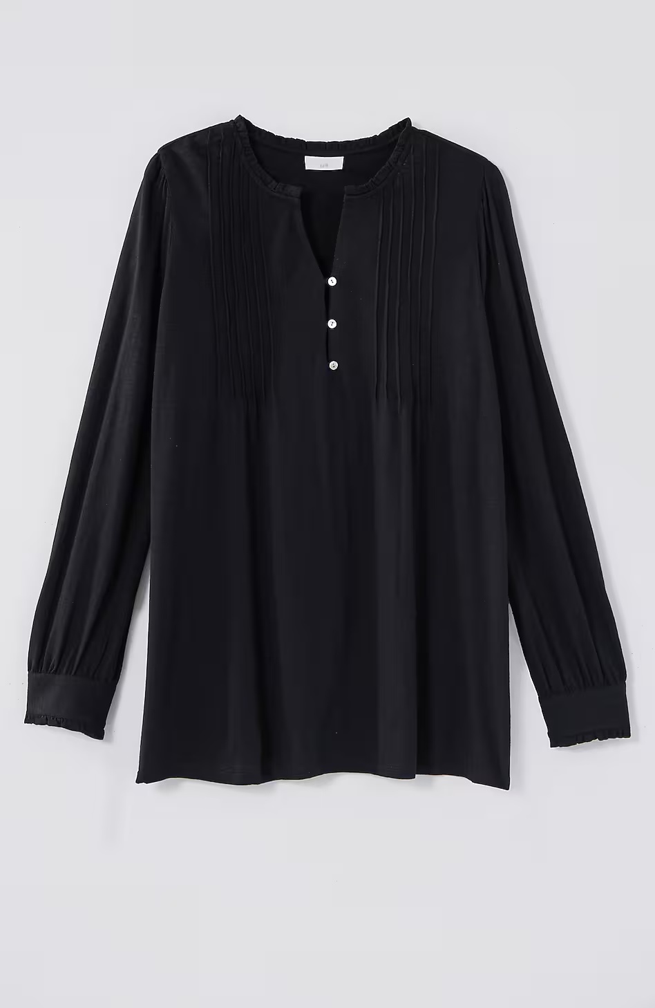 54299-Ruffle-Trim-Pintucked-Tunic-17.jpg Ruffle-Trim Pintucked Tunic