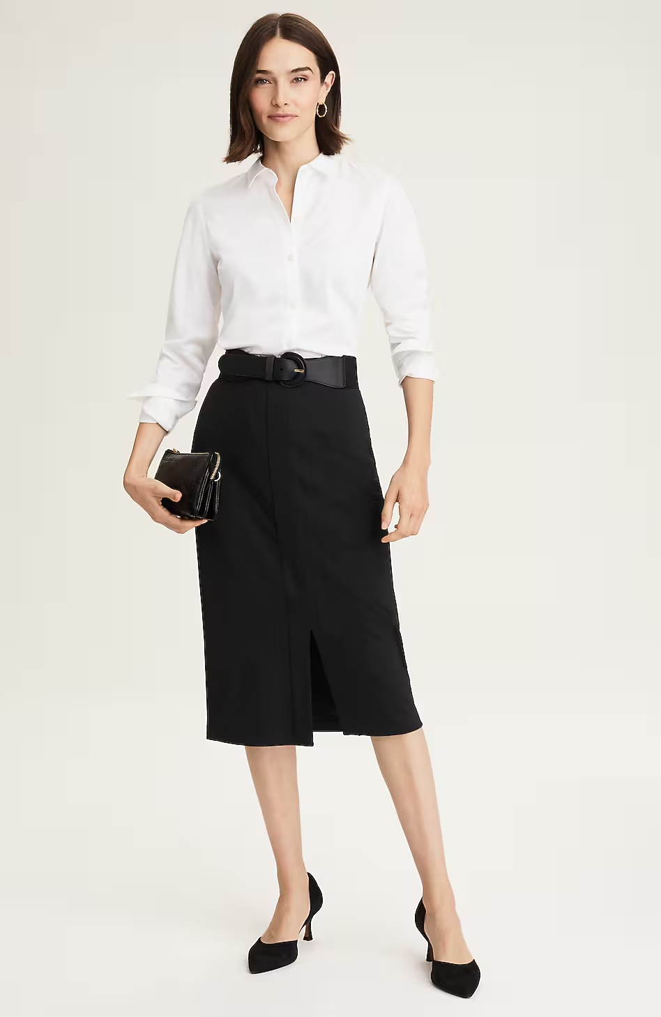 Wearever Midi Pencil Skirt