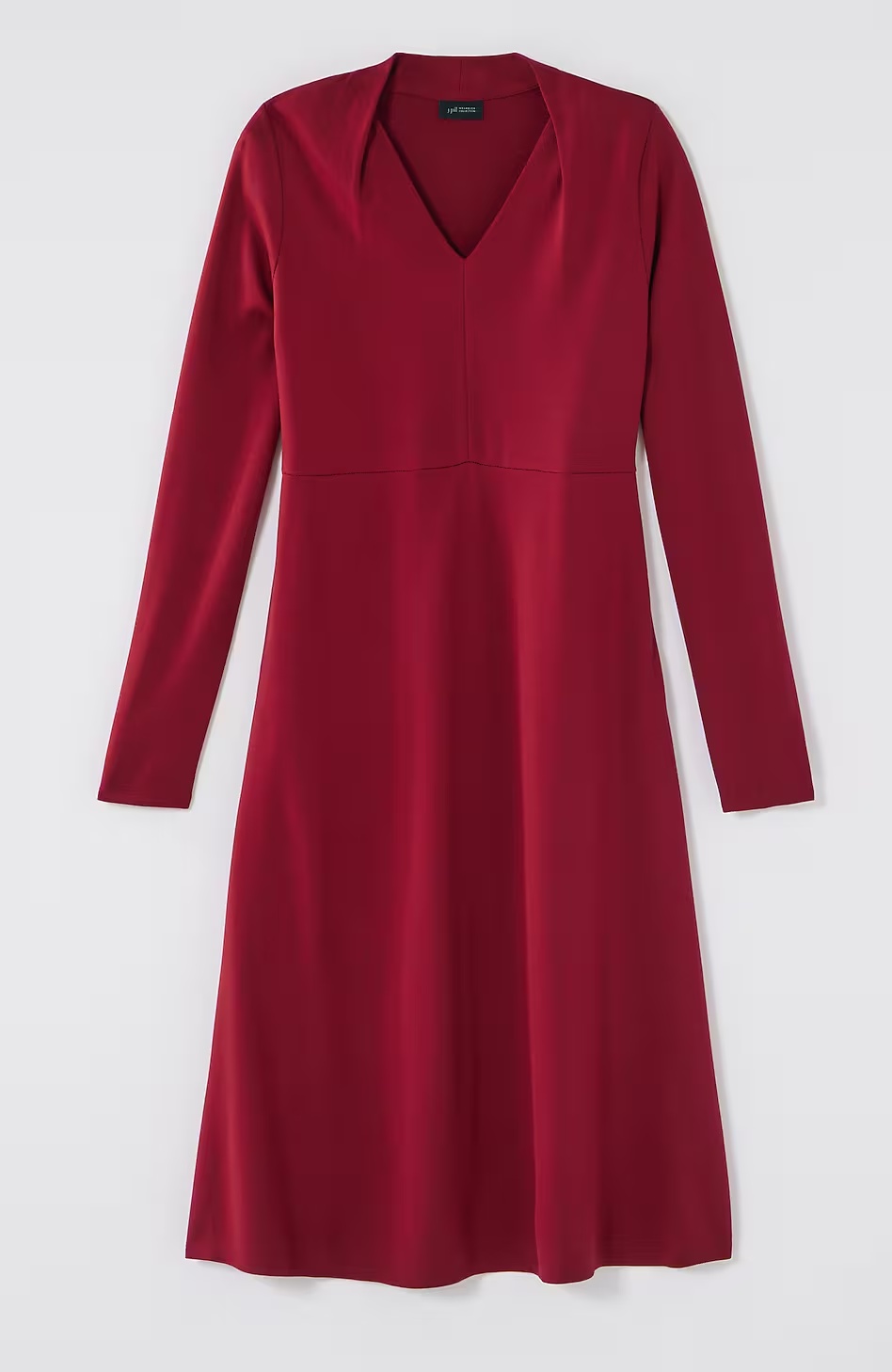 54926-Wearever-Double-Face-Jersey-Fit-And-Flare-Dress-12.jpg Wearever Double-Face Jersey Fit-And-Flare Dress