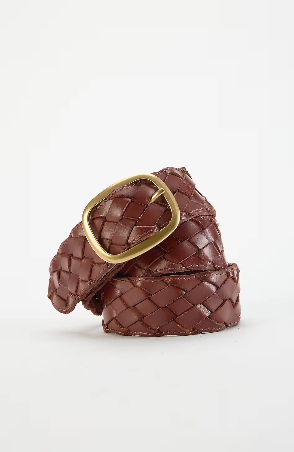 Leather Braided Belt