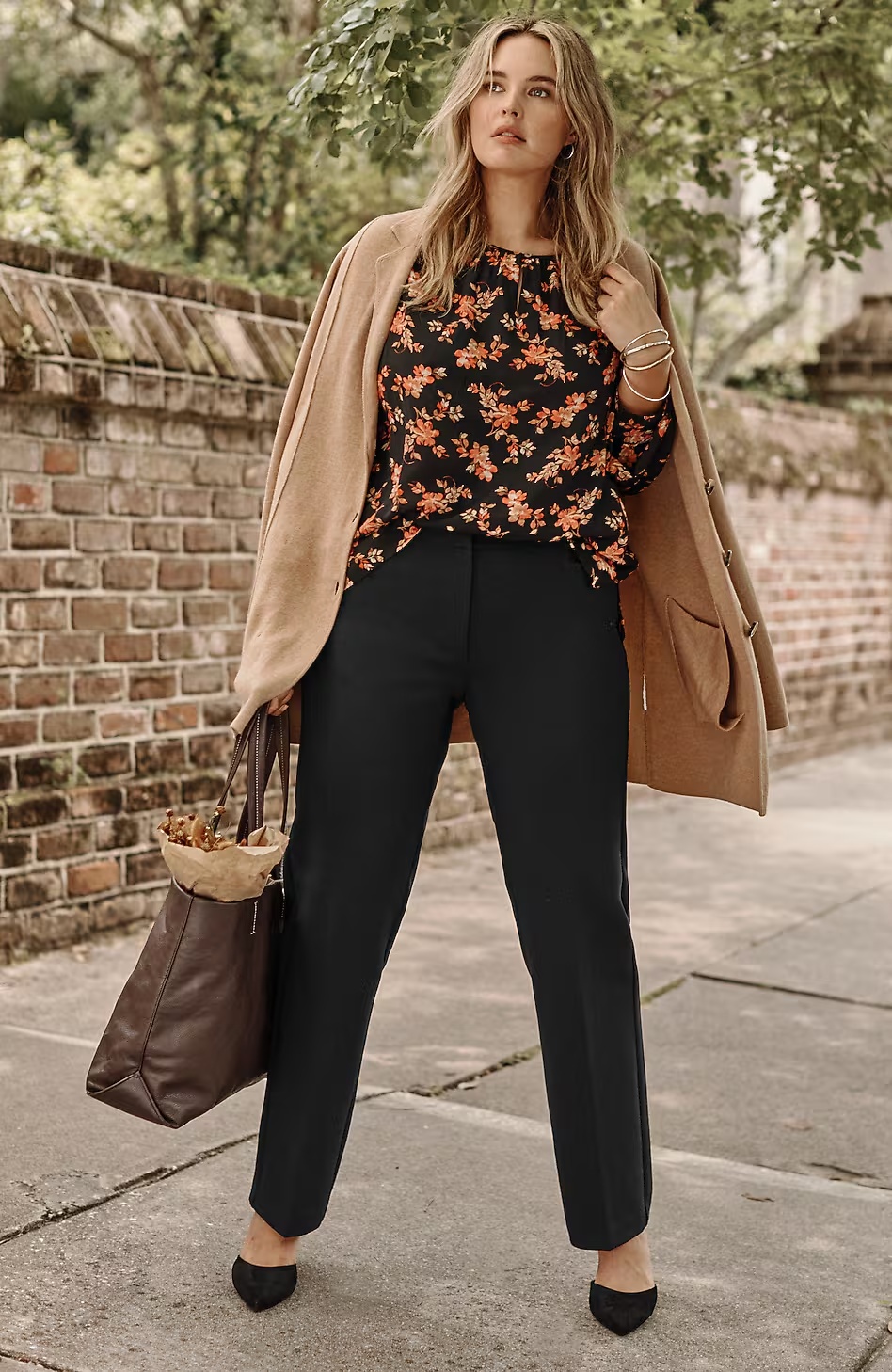Angled-Pockets Straight-Leg Pants