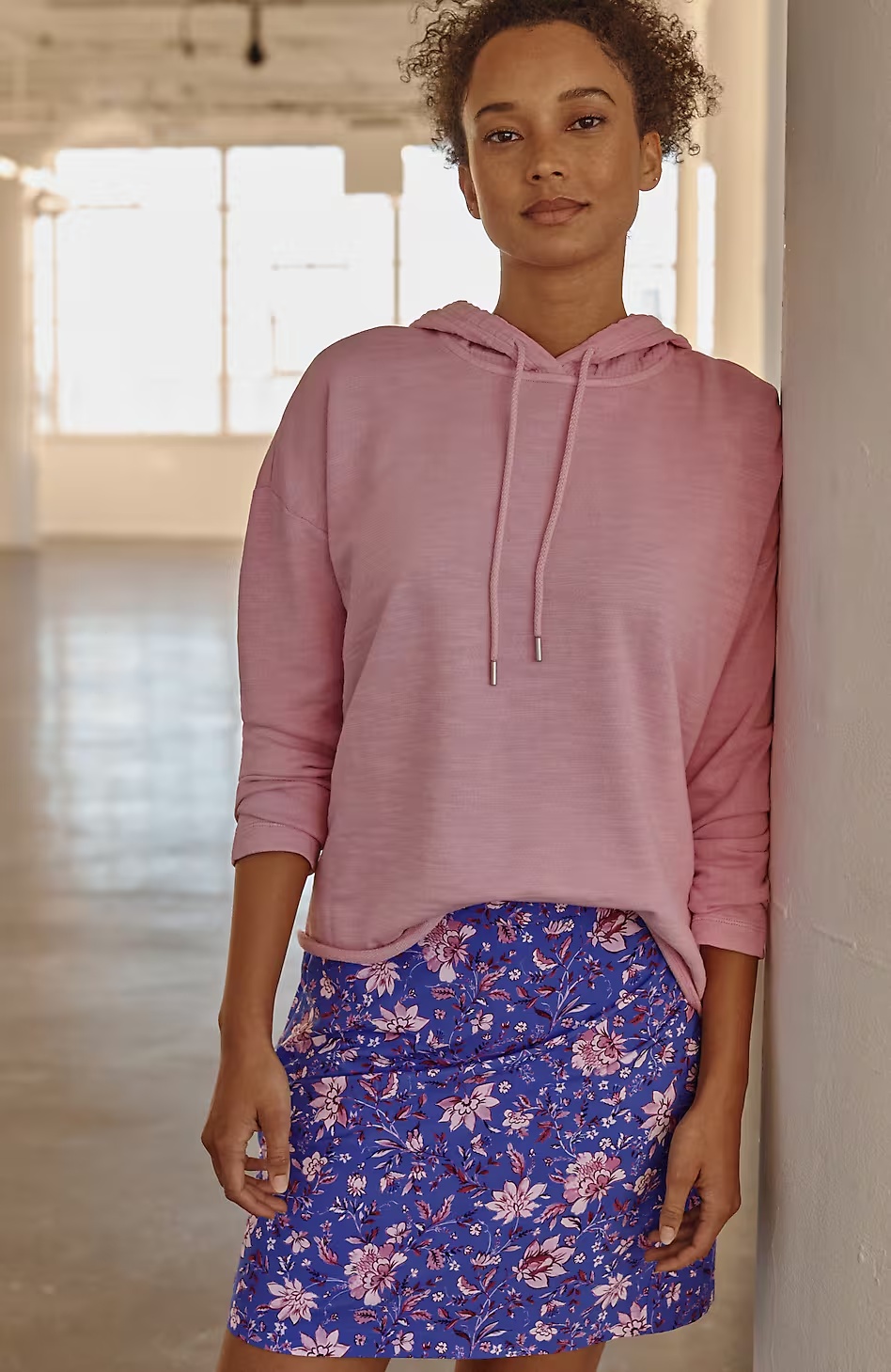 Fit On-The-Go Zipper-Pocket Skort