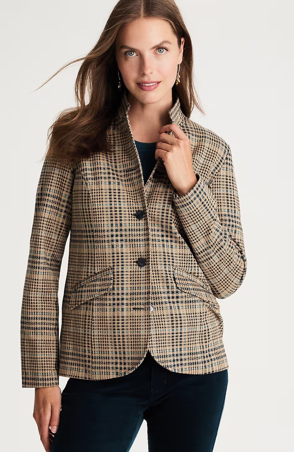56318-Convertible-Collar-Knit-Blazer-5.jpg Convertible-Collar Knit Blazer