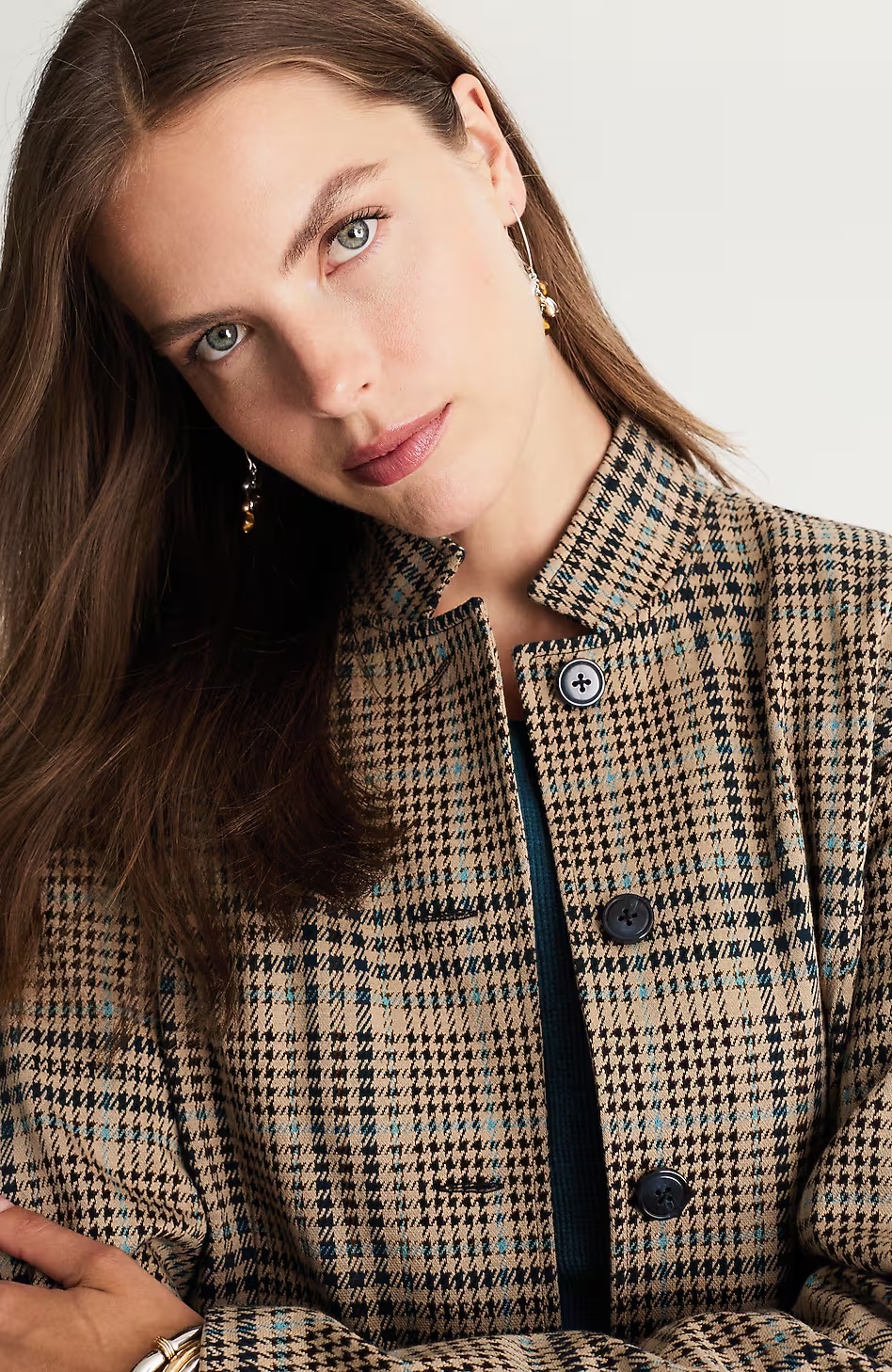 56318-Convertible-Collar-Knit-Blazer-7.jpg Convertible-Collar Knit Blazer