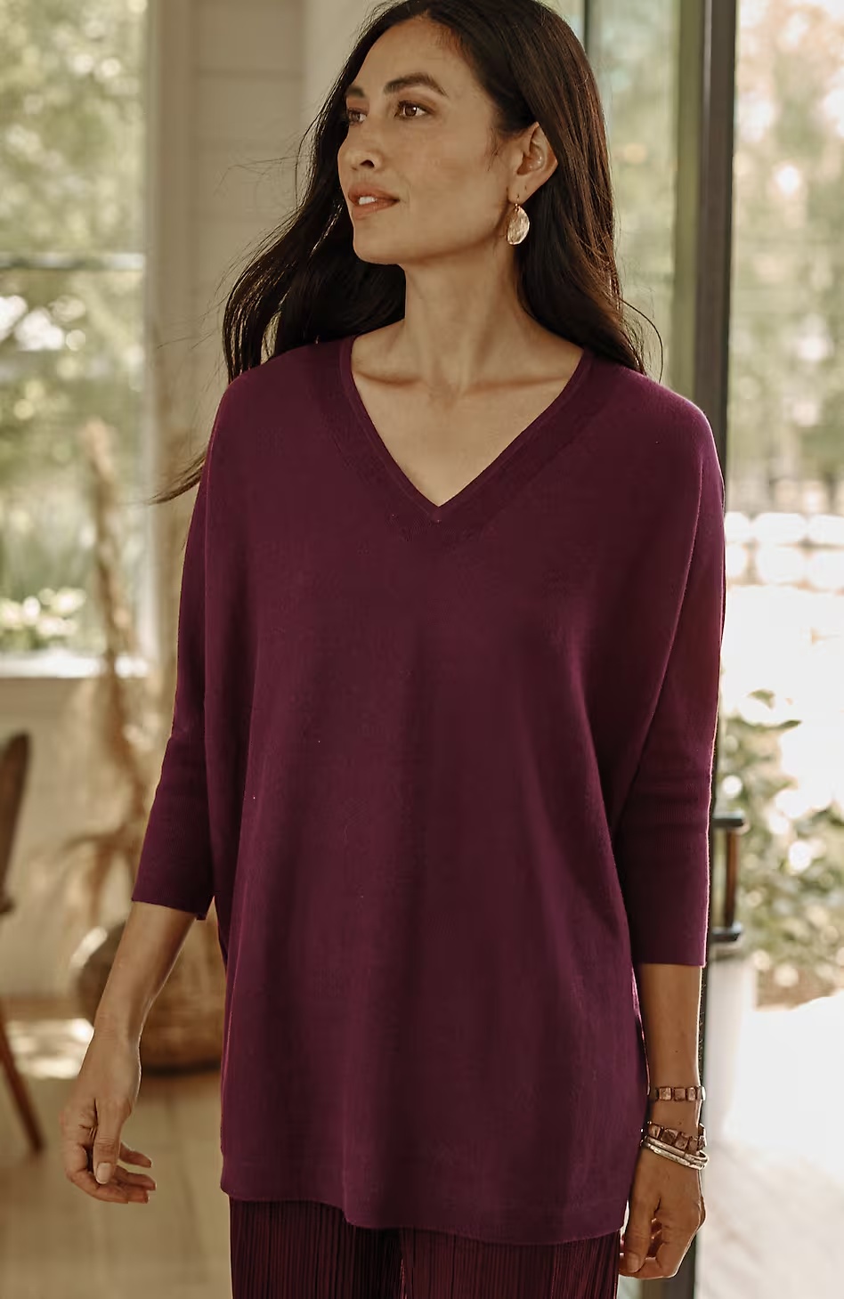 56910-Pure-Jill-Oversized-V-Neck-Sweater-13.jpg Pure Jill Oversized V-Neck Sweater