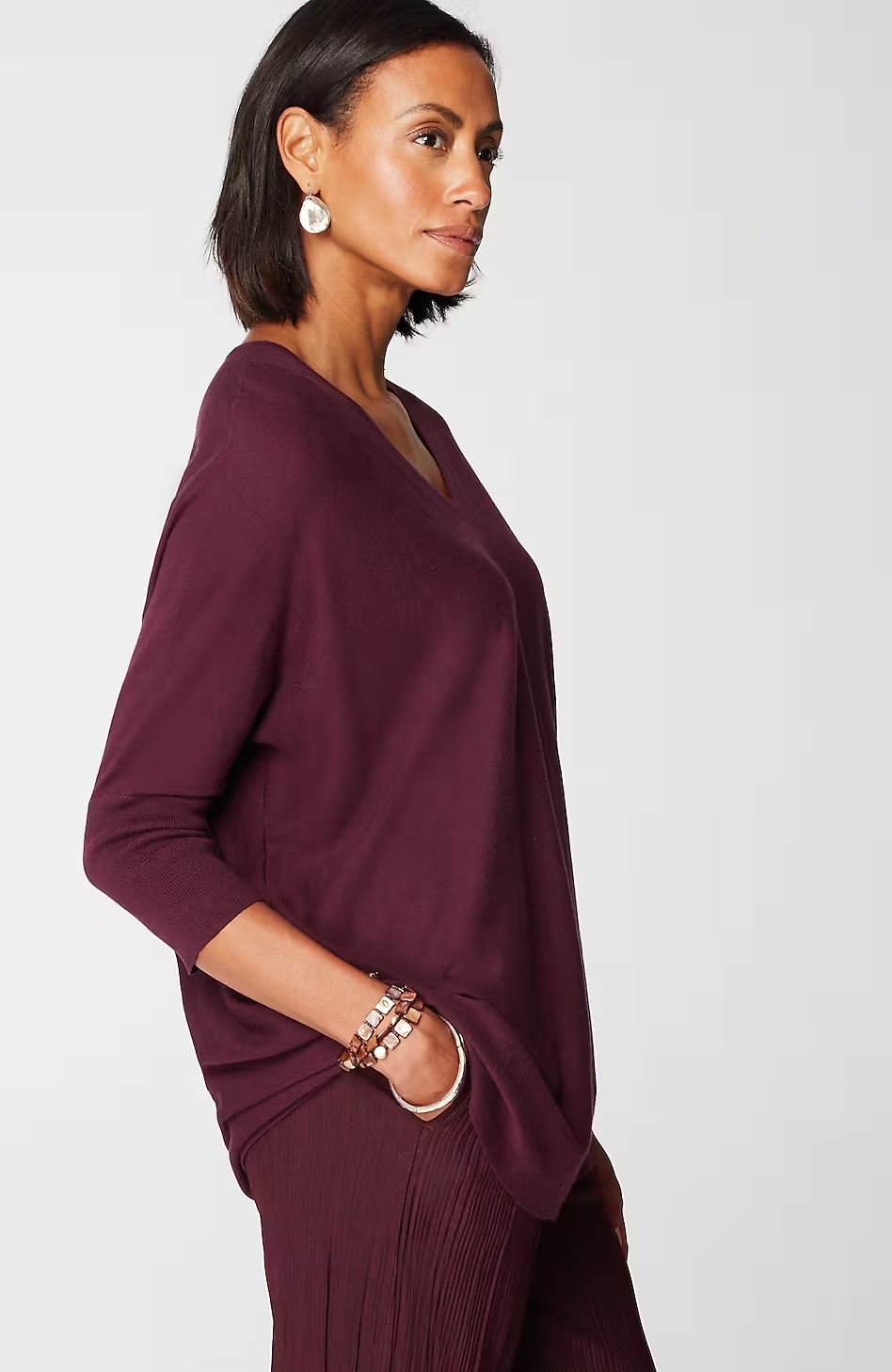 56910-Pure-Jill-Oversized-V-Neck-Sweater-16.jpg Pure Jill Oversized V-Neck Sweater