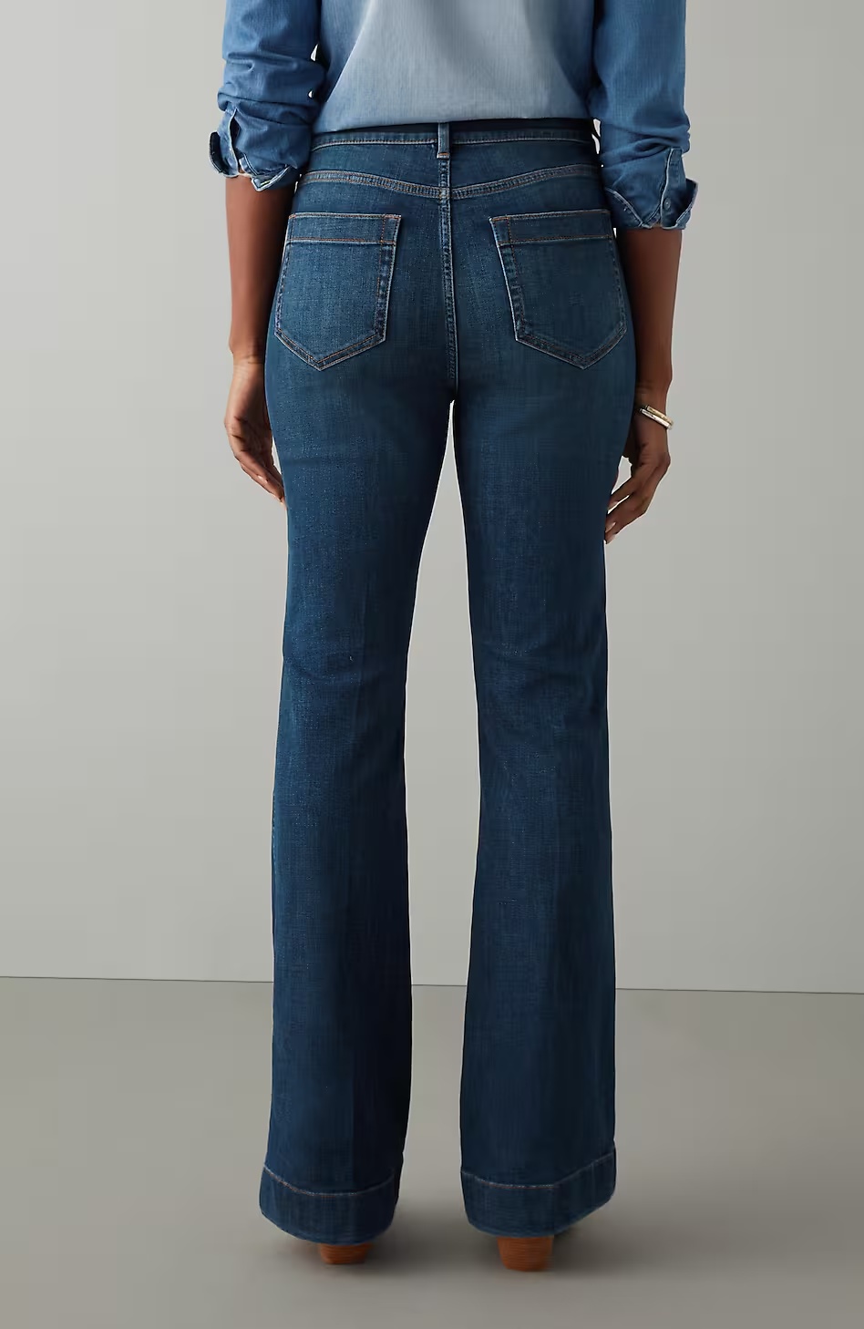 57107-Curvy-Fit-Flare-Jeans-3.jpg Curvy-Fit Flare Jeans