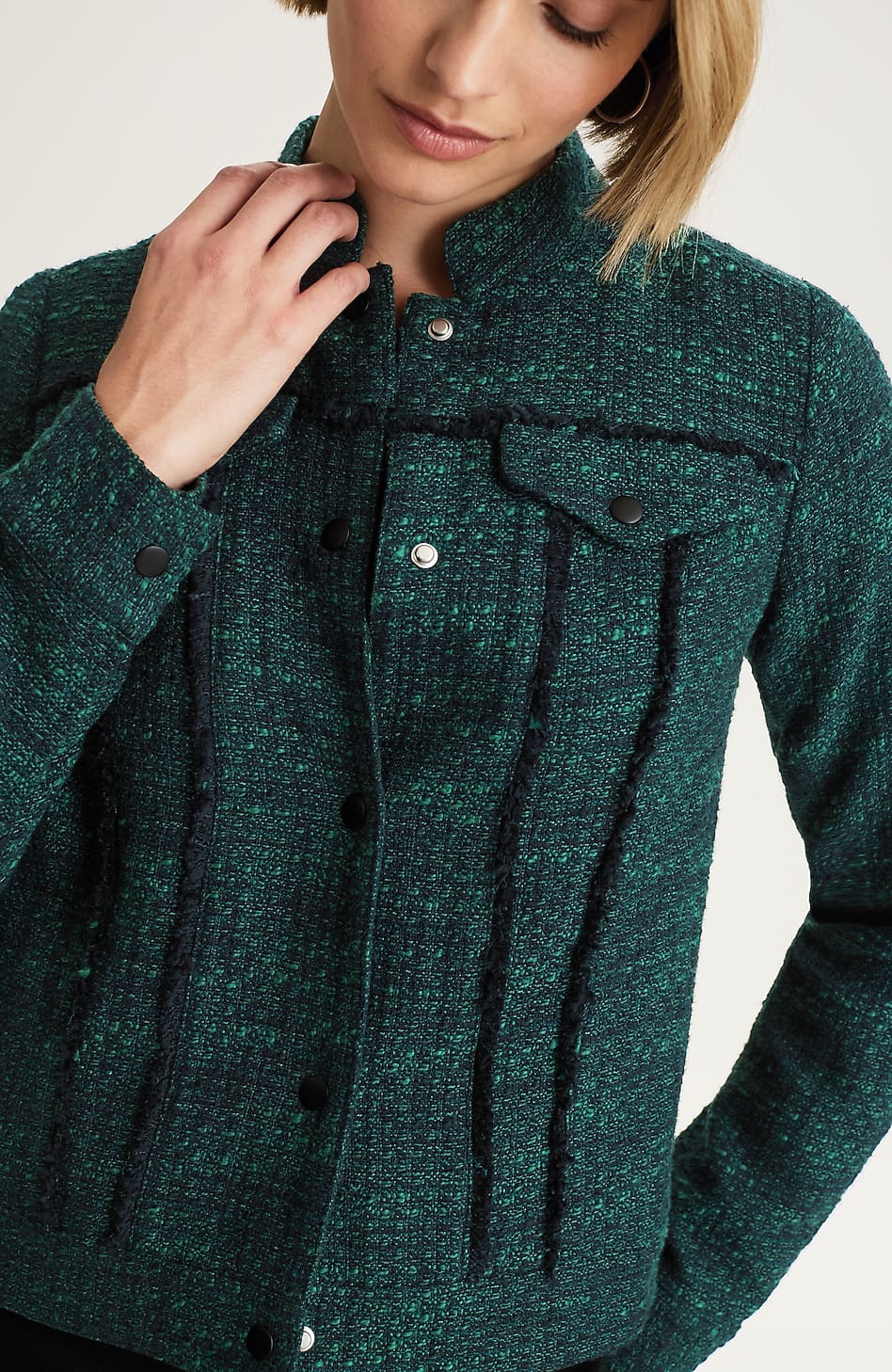 5726-Tweed-Snap-Front-Jacket-3.jpg Tweed Snap-Front Jacket