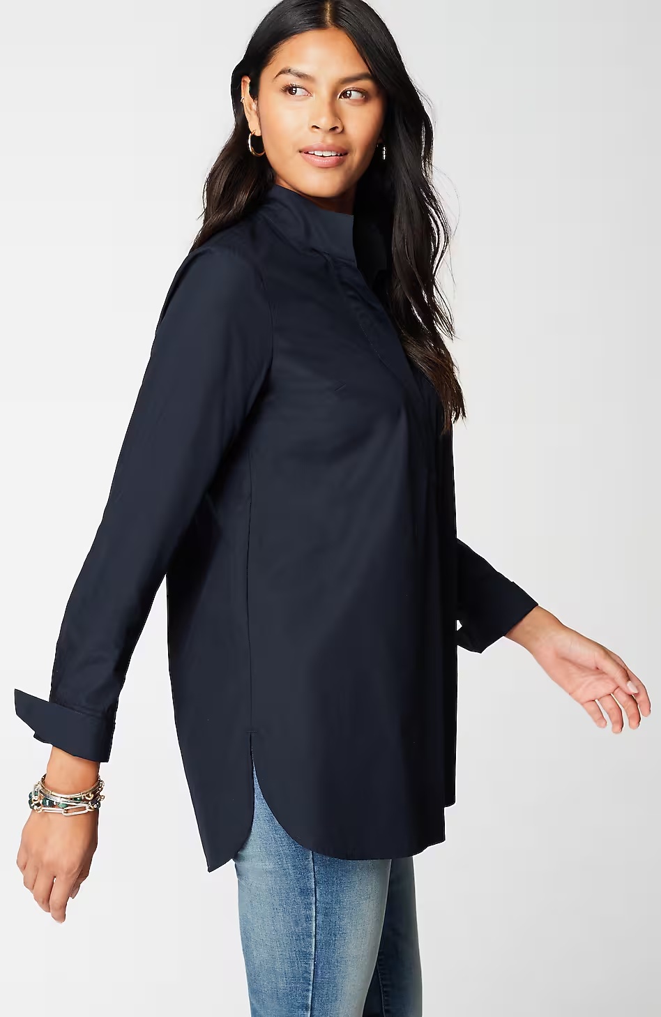 58100-Cotton-Stand-Collar-Tunic-20.jpg Cotton Stand-Collar Tunic