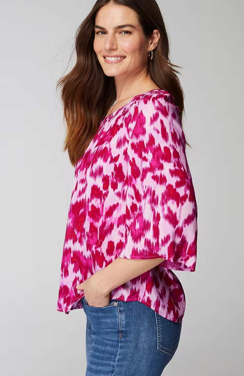 58415-Smocked-Scoop-Neck-Top-4.jpg Smocked Scoop-Neck Top