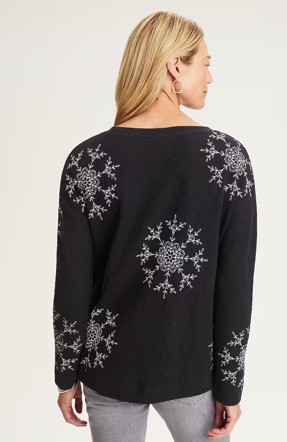 5885-Embroidered-Snowflake-Top-2.jpg Embroidered Snowflake Top