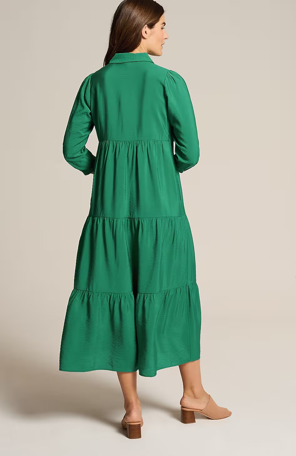 62444-Tiered-Maxi-Shirtdress-2.jpg Tiered Maxi Shirtdress
