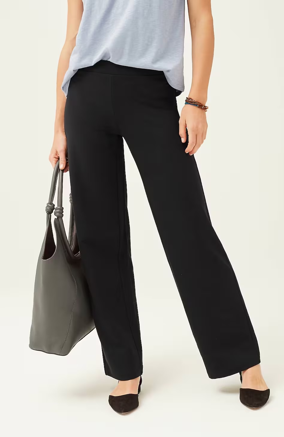 64697-Pure-Jill-Affinity-Pull-On-Wide-Leg-Pants-3.jpg Pure Jill Affinity Pull-On Wide-Leg Pants